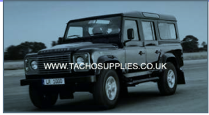 LAND ROVER DEFENDER TACHOGRAPH FITTING INSTRUCTIONS, MANUAL, 2008 ON
