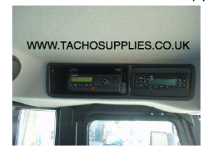 JCB FASTRAC TACHOGRAPH FITTING INSTRUCTIONS, MANUAL, 2006 ON