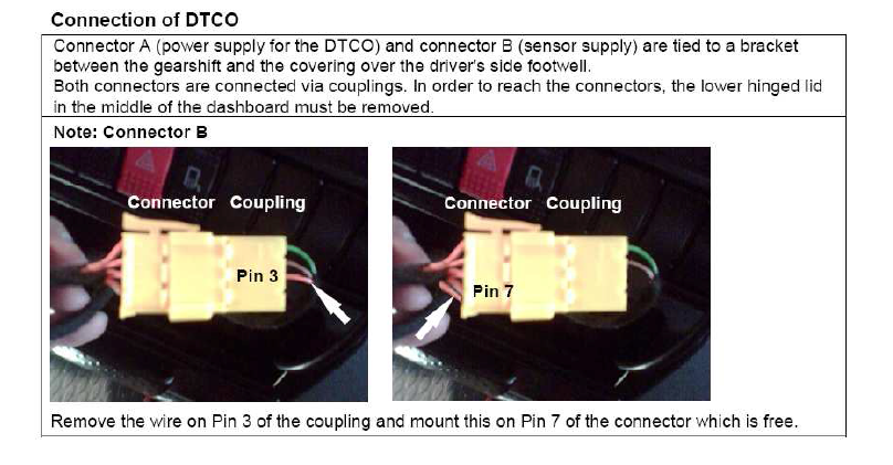 Veco Daily Tachograph Fitting, Digital Tachograph Wiring Diagram